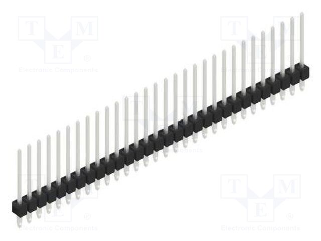 Connector: pin strips; pin header; male; PIN: 30; 2.54mm; THT; 1x30