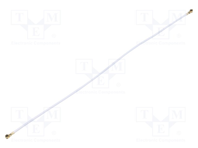 Cable: coaxial; U.FL,both sides; female; angled 90°; female; 0.2m