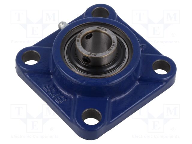 Bearing: bearing unit; adjustable grip,with square flange; 20mm