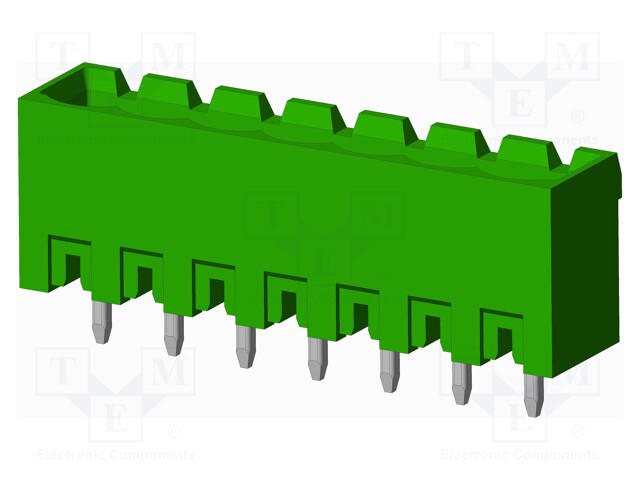 Connector: pluggable terminal block; socket; male; straight; THT