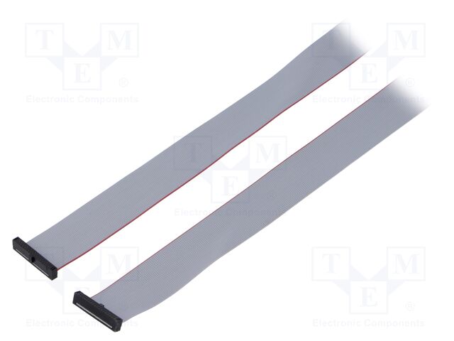 Ribbon cable with IDC connectors; Tape ph: 0.64mm; 2514.6mm