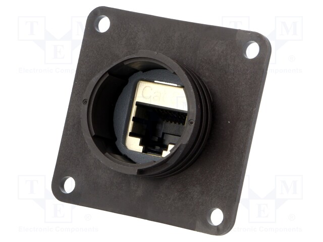 Coupler; RJ45; CPC; PIN: 8; Cat: 5e; shielded; Layout: 8p8c; IP67