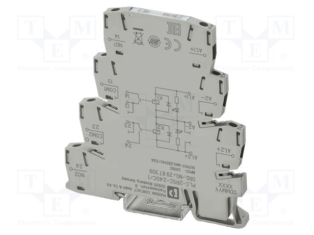 Relay: interface; Mounting: DIN