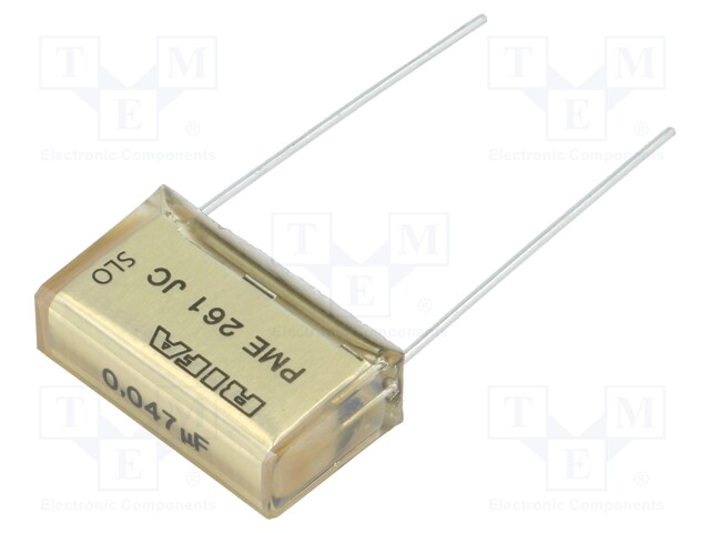 Capacitor: paper; 47nF; 500VAC; Pitch: 20.3mm; ±10%; THT; 1000VDC