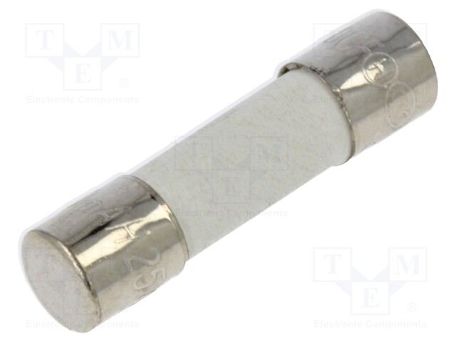 Fuse: fuse; 400mA; 250VAC; ceramic; 20x5mm; brass; bulk
