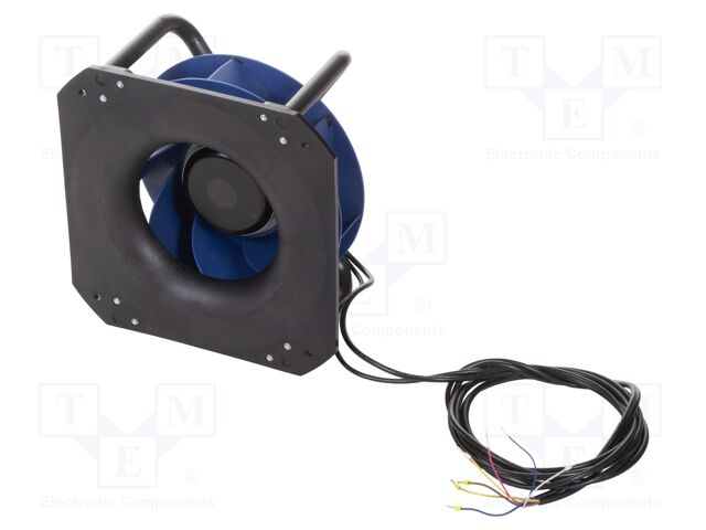 Fan: EC; radial; 230VAC; 270x270x164mm; 1.5km3/h; 71dBA; ball