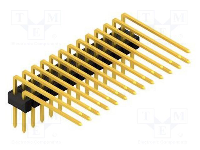 Connector: pin strips; pin header; male; PIN: 26; 2.54mm; THT; 2x13