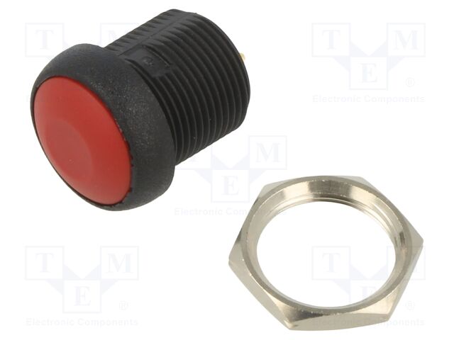 Switch: push-button; Pos: 2; SPST-NO; 0.2A/48VDC; OFF-(ON); IP67