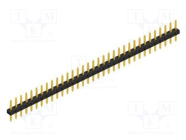 Connector: pin strips; pin header; male; PIN: 33; 2mm; THT; 1x33