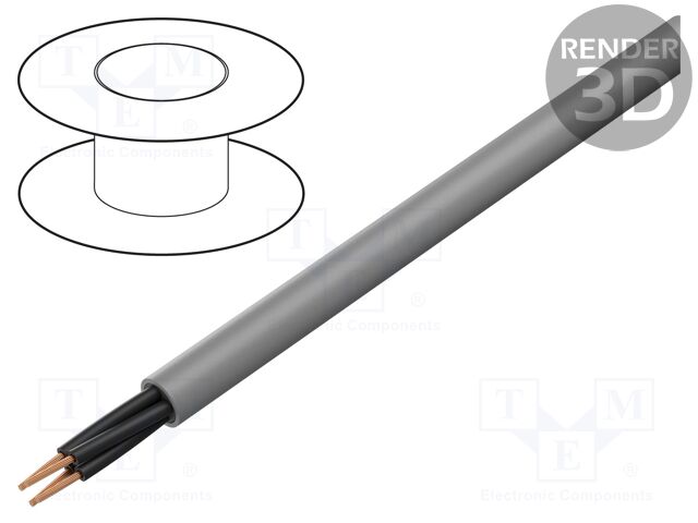 Wire; ÖLFLEX® SMART 108; 3x0.75mm2; unshielded; 300V,500V; Cu