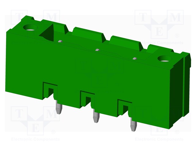Connector: pluggable terminal block; socket; male; straight; THT