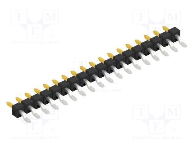 Connector: pin strips; pin header; male; PIN: 18; 2.54mm; SMT; 1x18