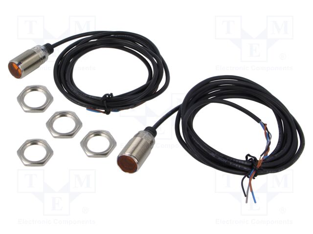 Sensor: photoelectric; straight; Range: 0÷30m; PNP; Usup: 10÷30VDC