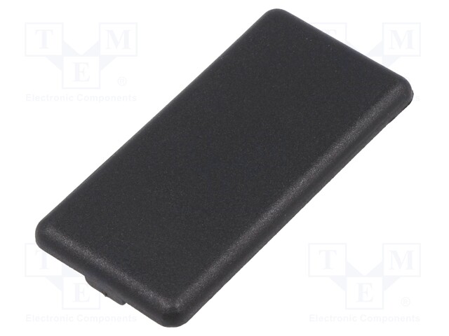 Stopper; for profiles; Width of the groove: 8mm; W: 30mm; L: 60mm