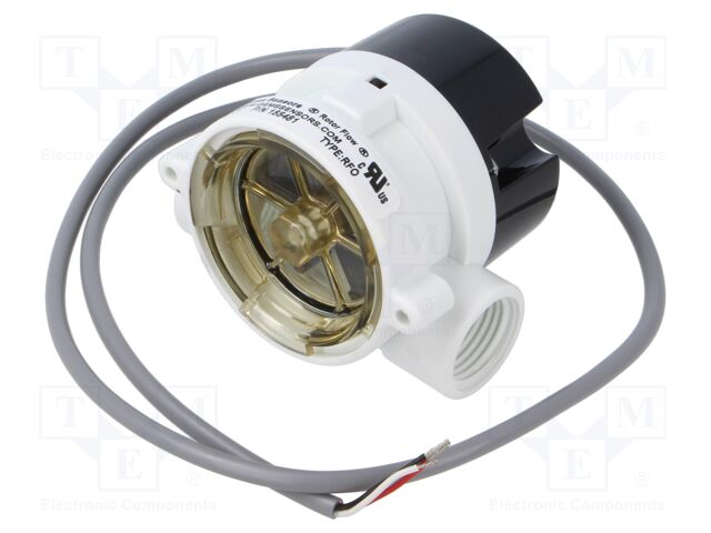 Module: signaller; Control.param: fluid flow; max.80°C; 0.6m; RFO