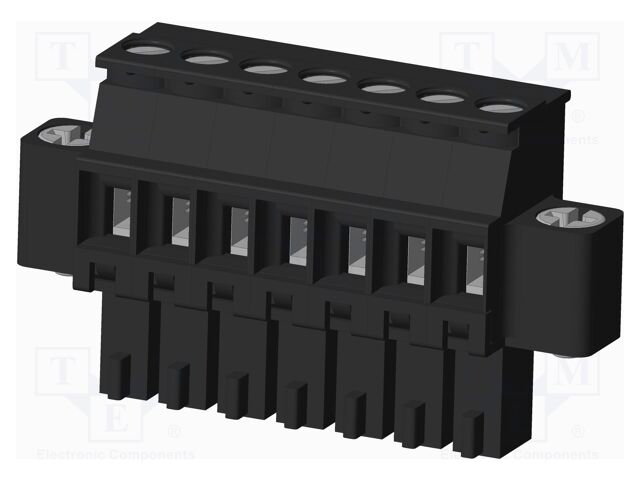Connector: pluggable terminal block; plug; female; angled 90°