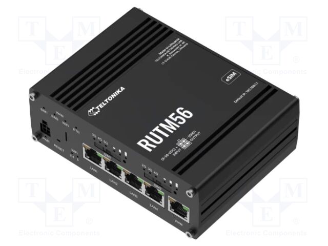 Module: router LTE; DDR3; 256BRAM,16MBRAM; 3G,4G,GNSS,LTE; IP30