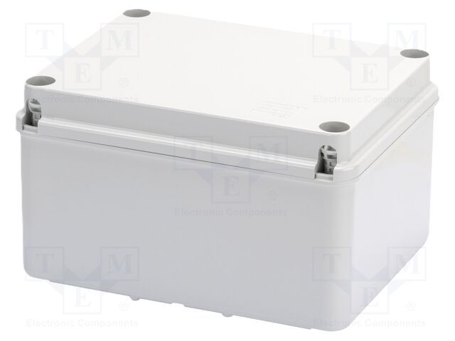Enclosure: junction box; X: 201mm; Y: 255mm; Z: 138mm; wall mount