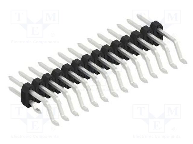 Connector: pin strips; pin header; male; PIN: 28; 2mm; SMT; 2x14