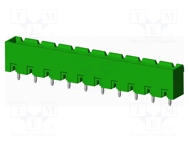 Connector: pluggable terminal block; socket; male; straight; THT