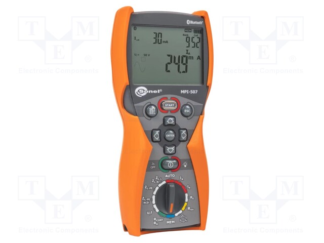 Meter: appliance meter; LCD; VAC: 0÷500V; Interface: Bluetooth