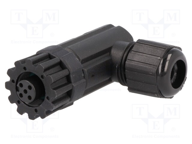 Plug; M12; PIN: 5; female; A code-DeviceNet / CANopen; for cable