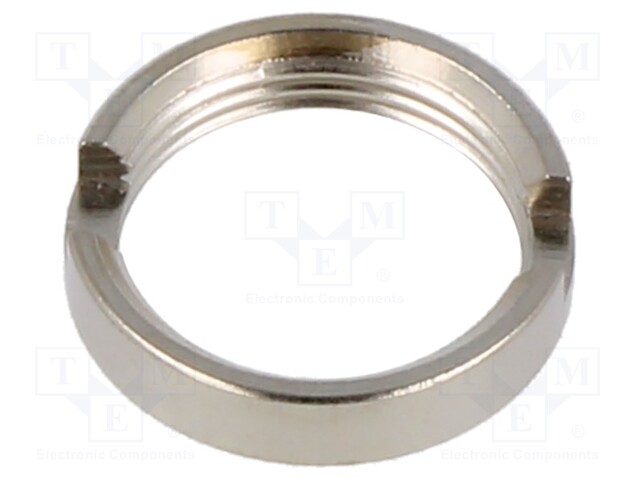 Nickel; Accessories: nut