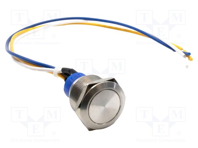 Switch: vandal resistant; DPDT; IP67; ON-(ON); Illumin: none; ULV7