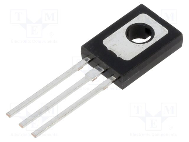 Transistor: PNP; bipolar; 60V; 1A; TO126