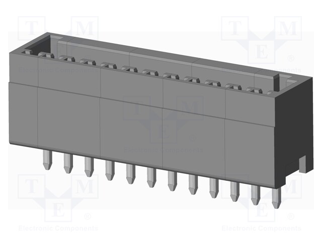 Connector: pluggable terminal block; socket; male; on PCBs