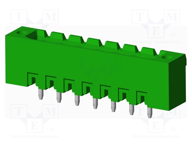 Connector: pluggable terminal block; socket; male; straight; THT