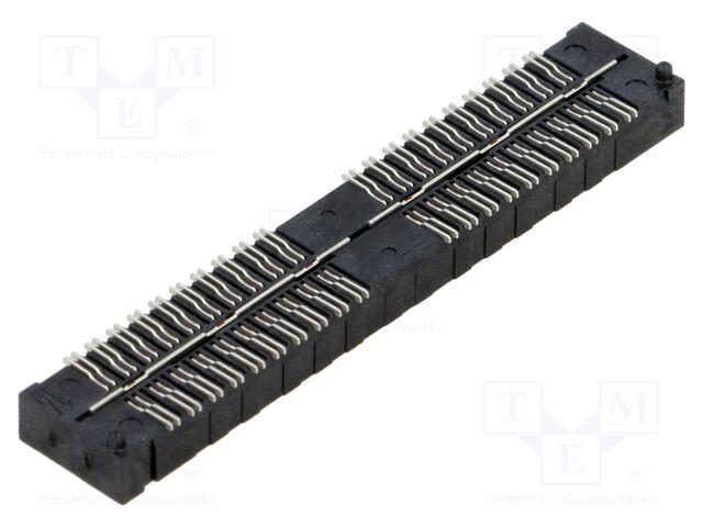Connector: PCB to PCB; female; PIN: 80; 0.5mm; QSH; gold-plated; SMT