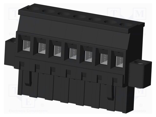 Connector: pluggable terminal block; plug; female; angled 90°