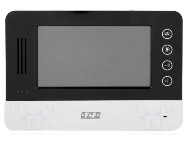 Video intercom; MK; wall mount; 14.5VDC; white; 7"; Touchpad: yes