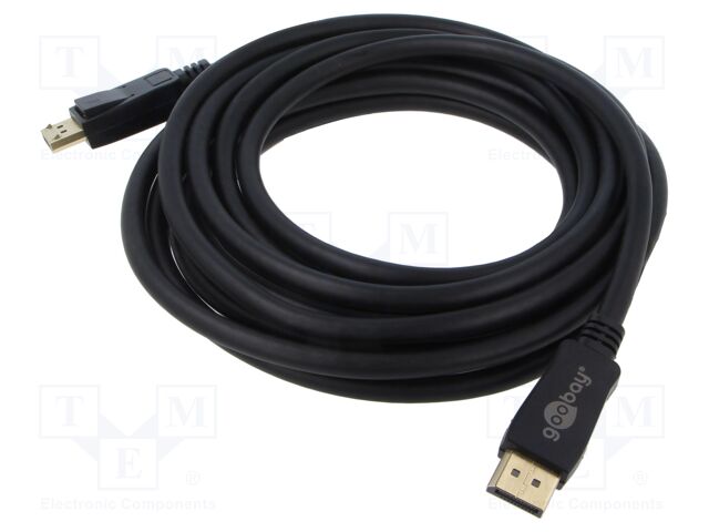 Cable; DisplayPort 2.1,HDCP 2.2; DisplayPort plug,both sides