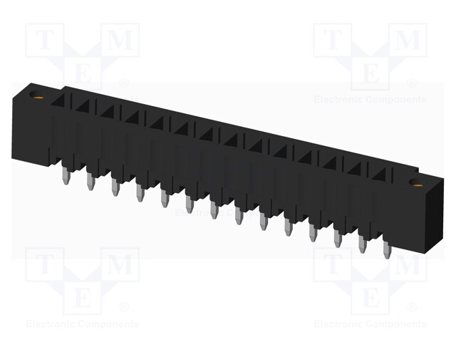 Connector: pluggable terminal block; socket; male; on PCBs