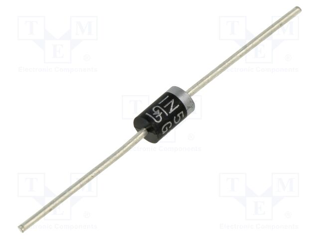 Diode: Schottky rectifying; THT; 40V; 3A; DO201AD; Ufmax: 0.525V