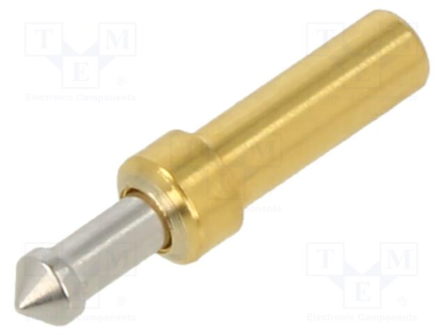 Test needle; Spring compression: 2.8mm; 3.5mm; 8A; CuBe; Ø: 2.3mm