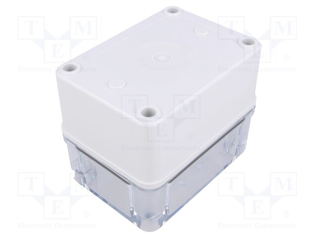 Enclosure: multipurpose; X: 80mm; Y: 110mm; Z: 85mm; PICCOLO; grey