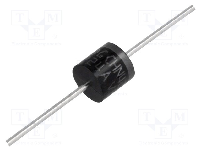 Diode: transil; 5W; 32V; 30A; unidirectional; R6; Package: Ammo Pack