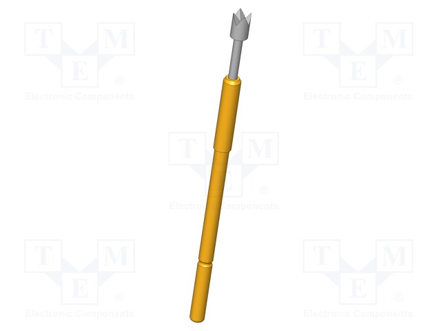 Test needle; Operational spring compression: 4mm; 5A; Ø: 2mm; 5N