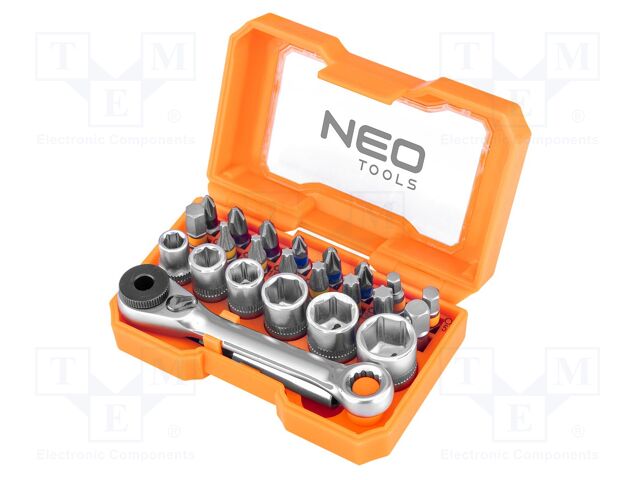 Kit: screwdriver bits; 24pcs.