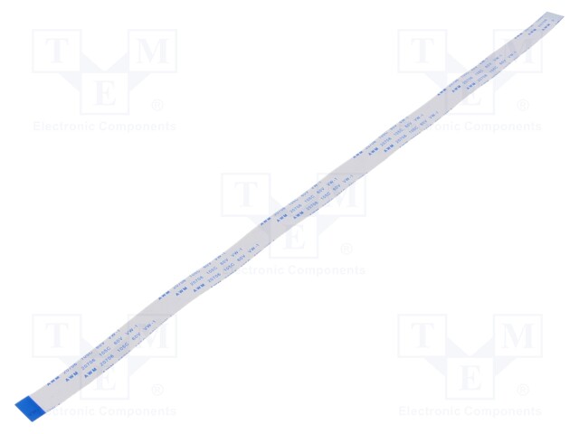FFC cable; Cores: 20; Cable ph: 0.5mm; L: 304mm; 60V; Plating: tinned