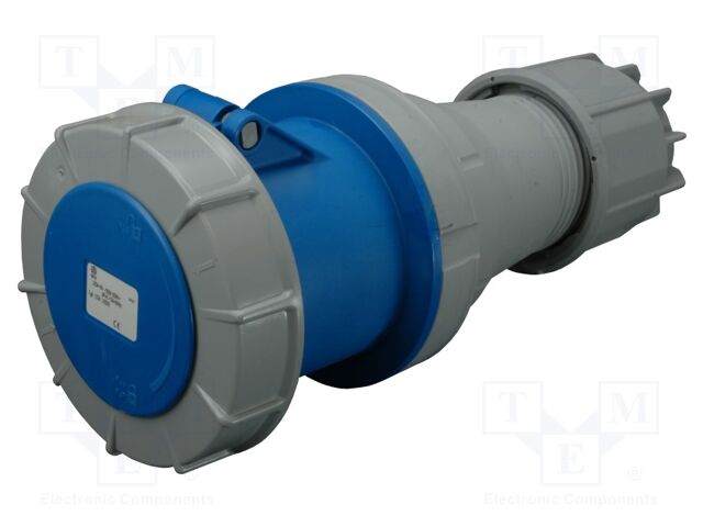 Connector: AC supply 3-phase; plug; female; 125A; 230VAC; IP67