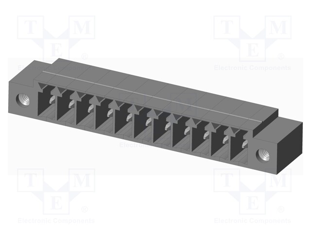 Connector: pluggable terminal block; socket; male; on PCBs