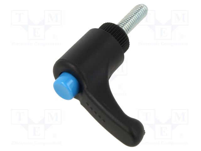 Lever; adjustable; Thread len: 16mm; Lever length: 30mm; -30÷130°C