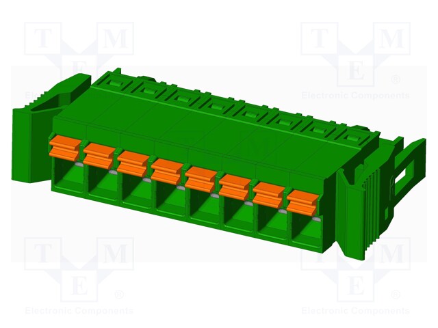 Connector: pluggable terminal block; plug; female; straight; 12A