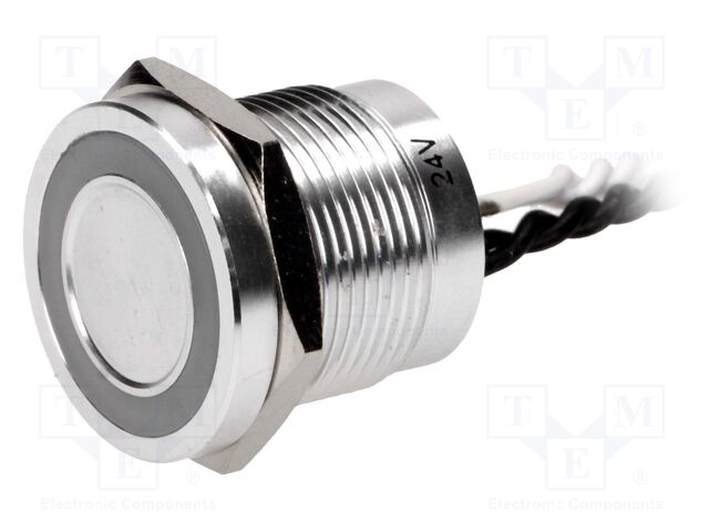 Switch: piezoelectric; Pos: 2; SPST-NO; 0.2A/24VAC; 0.2A/24VDC