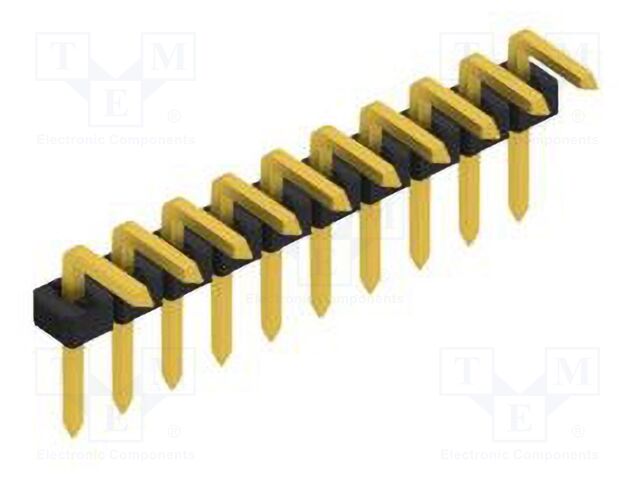 Connector: pin strips; pin header; male; PIN: 10; 2mm; THT; 1x10