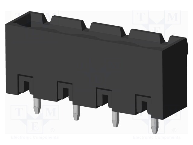 Connector: pluggable terminal block; socket; male; on PCBs